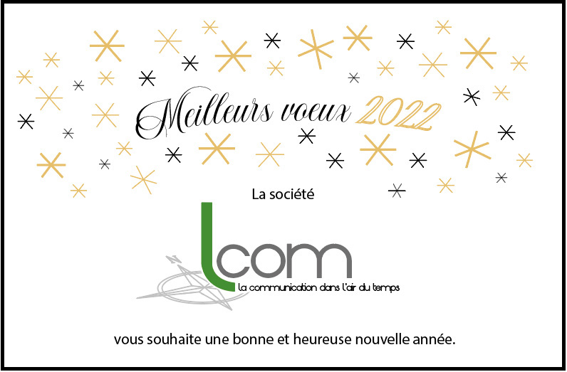 alt = " Bonne année 2021 - Lcom "